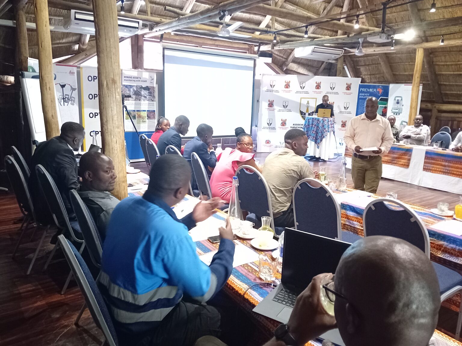 The Association of Mines Surveyors of Zimbabwe (AMSZ) AGM and Conference roars to life